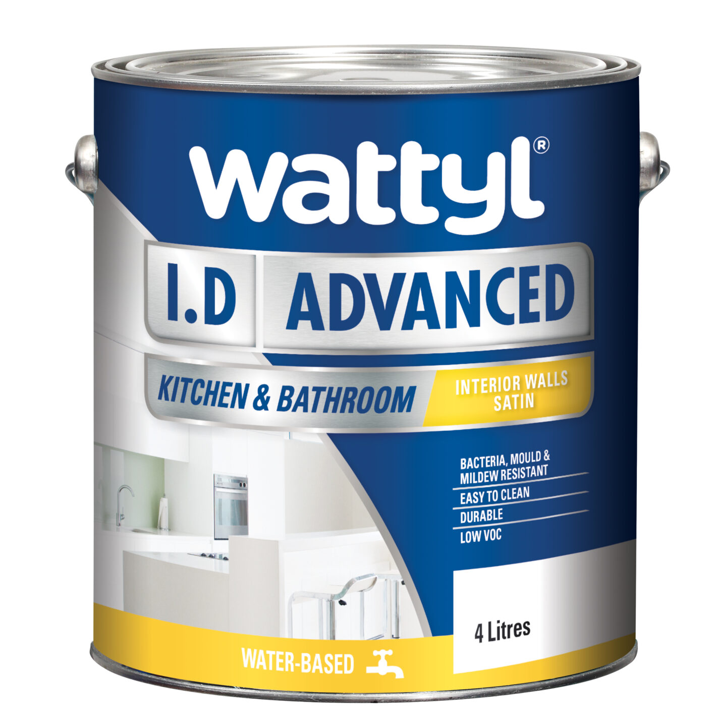 Wattyl I D Advanced Kitchen Bathroom Paint Satin Wattyl Australia