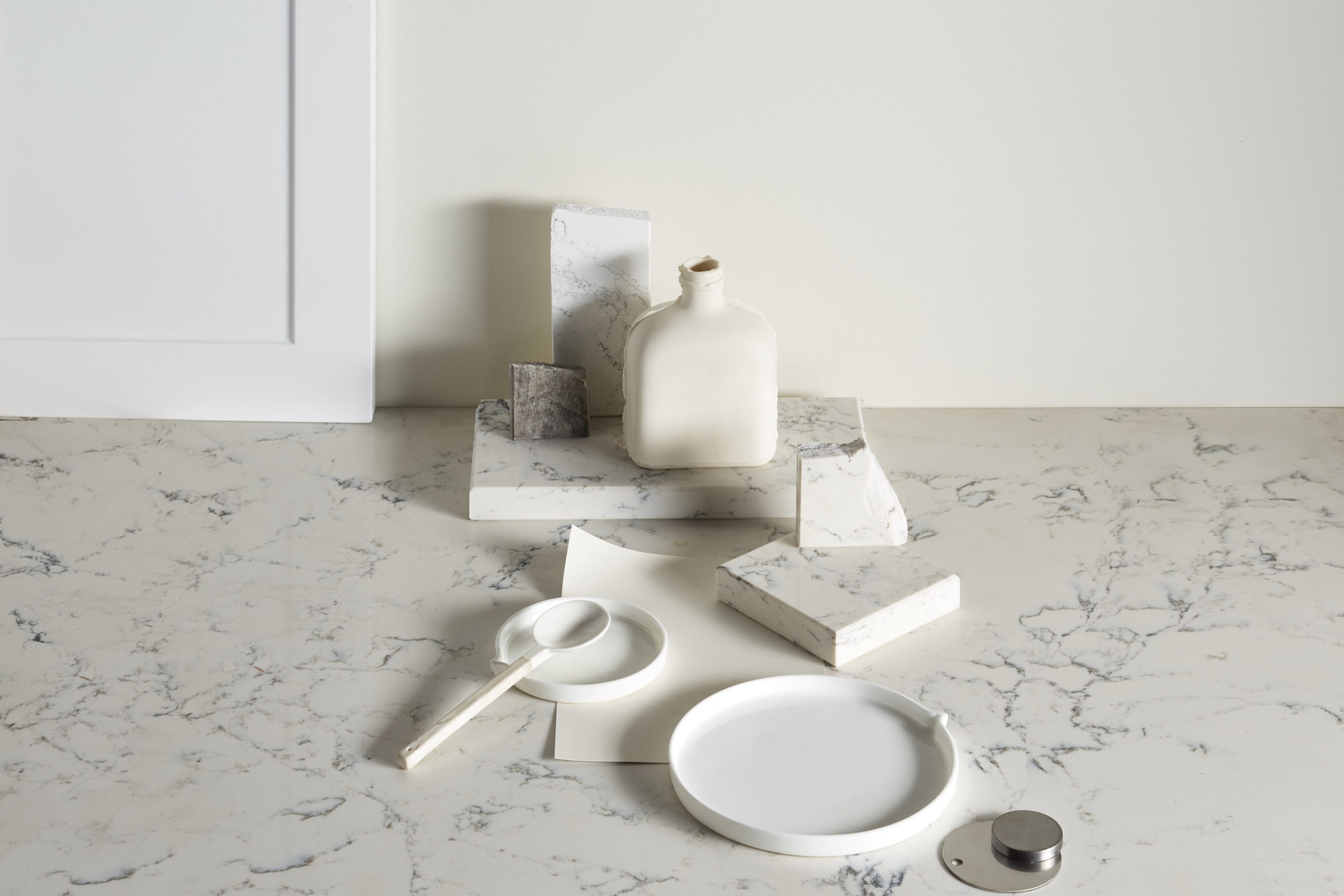 CaesarStone AlmondSugarAndWhiteAttica scaled