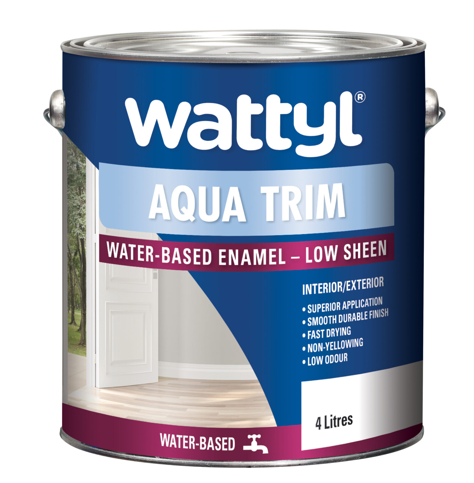 Aqua Trim Low Sheen Wattyl Australia