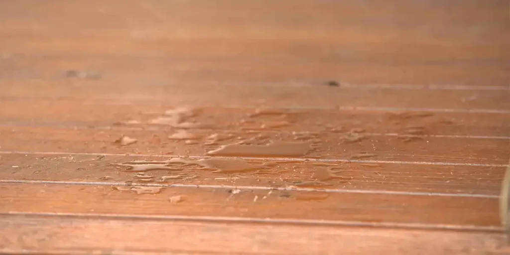 how to stain a deck